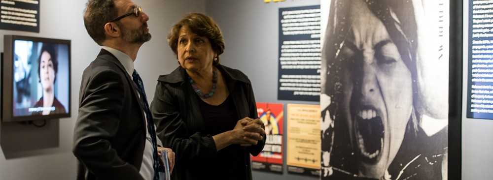 סיור עם מנכלית משואה במייצגי השואה במכון