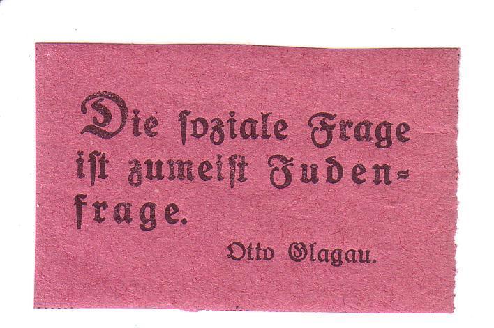 משפט בגרמנית מאחת מתצוגות במוזיאון השואה במשואה - 1