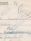אריה ליוור במחנה טיטמונינג - נהלי דואר בשואה - מתערוכת המכתבים במשואה